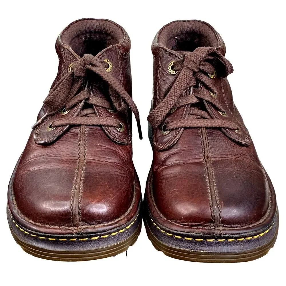 Dr. Martens Unisex Marty Brown leather Chukka Boot Size M 9 W 10
